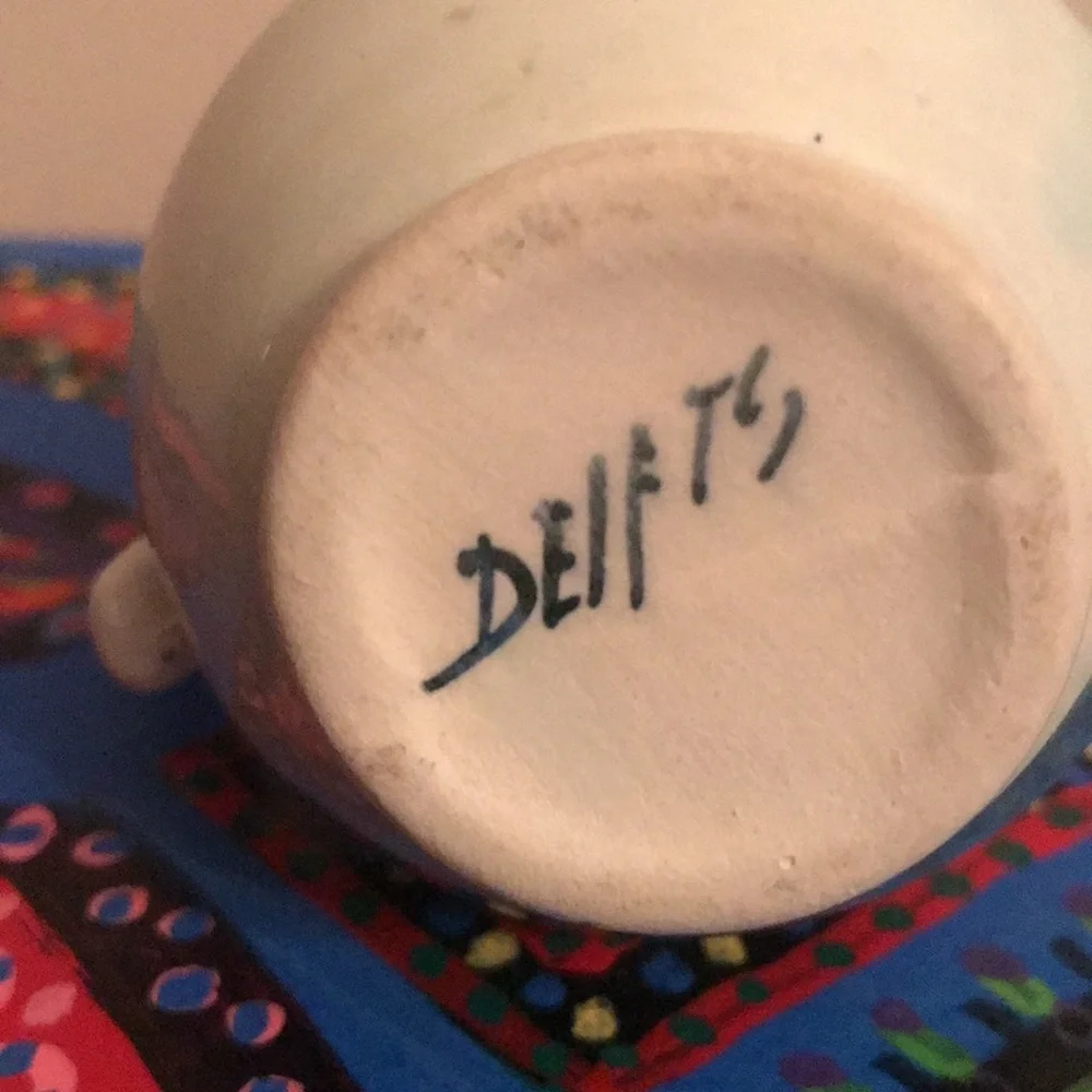 Delfts Pitcher & Plate- Mini - Picture 9 of 12